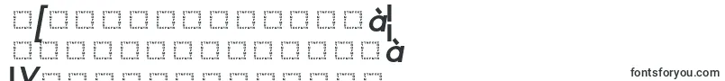 フォントLtOksanaBoldItalic – ベンガル文字